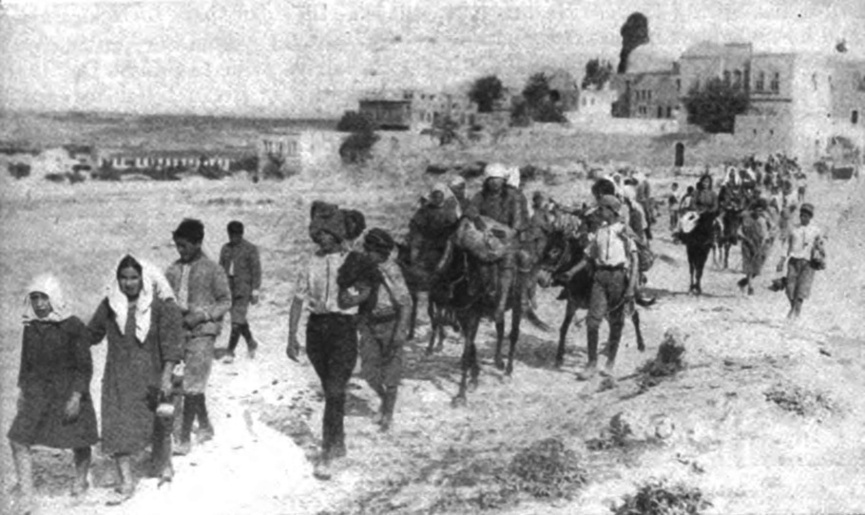 Marched from Harput to Aleppo, Syria