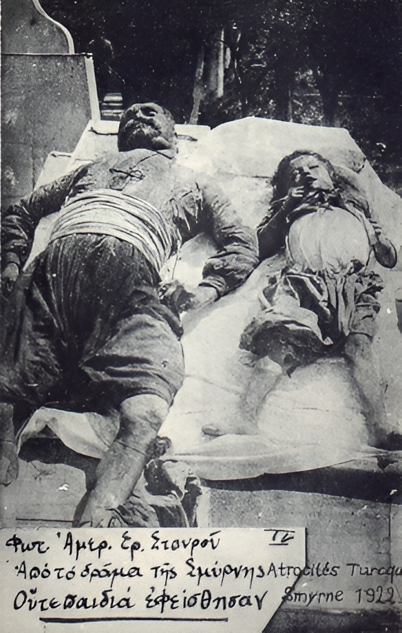 Turkish atrocities, Smyrna 1922. 