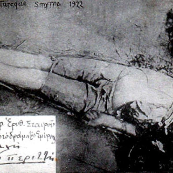 Turkish atrocities, Smyrna 1922.